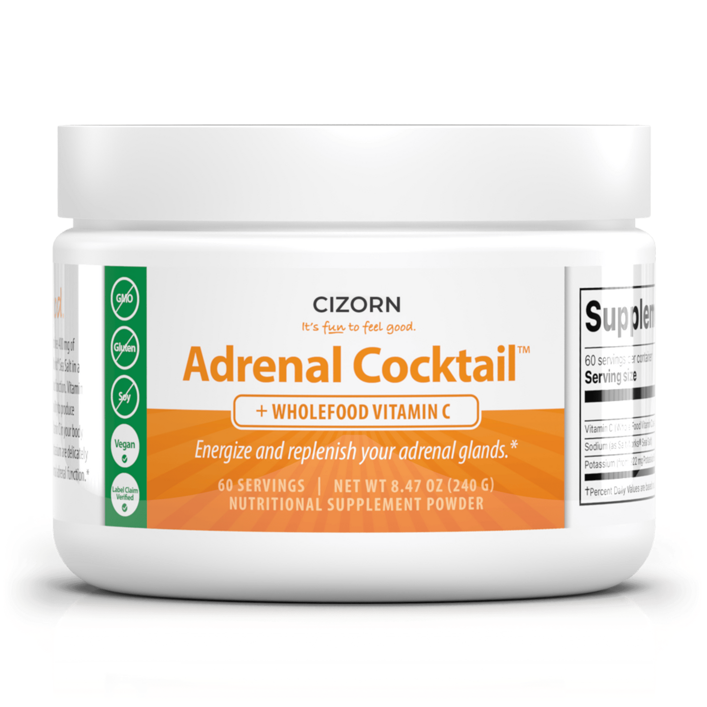 Cizorn Adrenal Cocktail™ + Wholefood Vitamin C